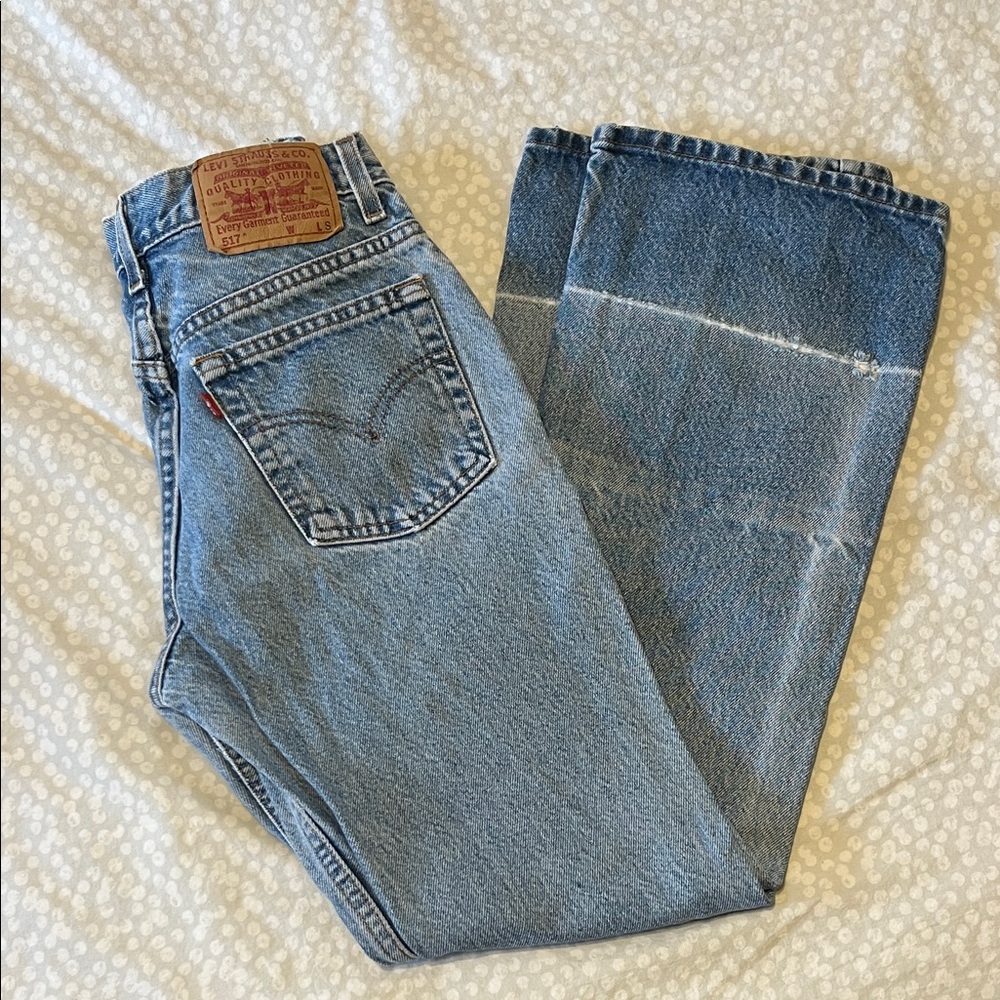 Juniors Levi's Light Blue Slim Fit Boot Cut Jeans